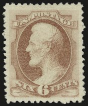 Sale Number 973, Lot Number 142, 6c Dull Rose, Special Printing (195)