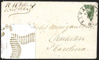 Sale Number 1241, Lot Number 1372, 20c Green, Diagonal Half Used as 10c (13d)