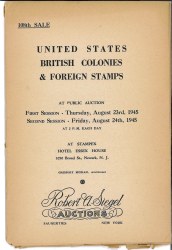 Sale No. 108 — Siegel Auction Galleries