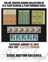 Sale No. 1307 — Siegel Auction Galleries
