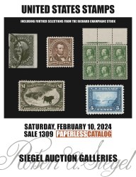 Sale No. 1309 — Siegel Auction Galleries