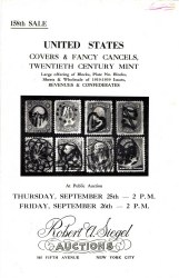 Sale No. 158 — Siegel Auction Galleries