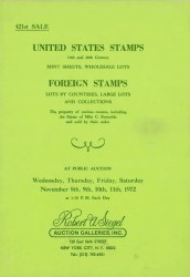 Sale No. 421 — Siegel Auction Galleries