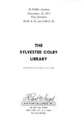 Sale No. 461 — Siegel Auction Galleries