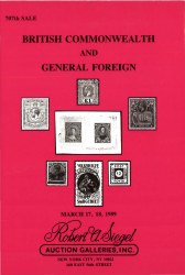 Sale No. 707 — Siegel Auction Galleries