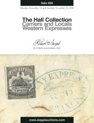 Sale No. 830 — Siegel Auction Galleries