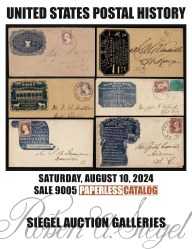 Sale No. 9005 — Siegel Auction Galleries