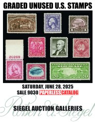 Sale No. 9030 — Siegel Auction Galleries