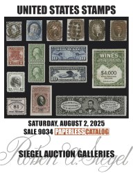 Sale No. 9034 — Siegel Auction Galleries