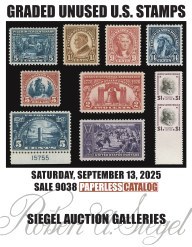 Sale No. 9038 — Siegel Auction Galleries
