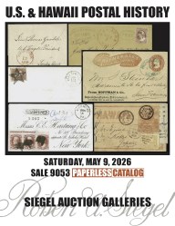 Sale No. 9053 — Siegel Auction Galleries