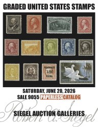 Sale No. 9055 — Siegel Auction Galleries
