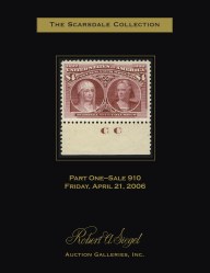 Sale No. 910 — Siegel Auction Galleries