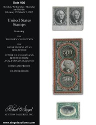 Sale No. 930 — Siegel Auction Galleries