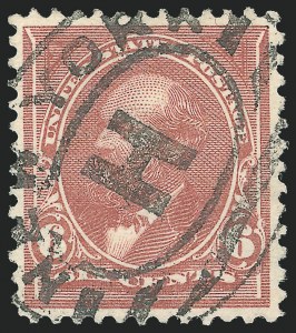 6c Dull Brown, USIR Watermark, (Scott 271a)