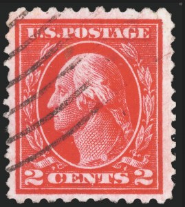 2c Rose Red, Perf 10 x 12, (formerly Scott 425c), (Scott 423E)