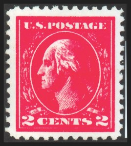 2c Ty. VII, Offset Issue, Double Impression, (Scott 528Be)