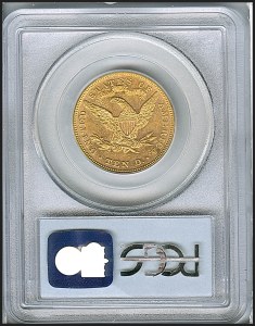Liberty Eagle, $10, 1874 - , 8669, Reverse