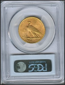 Liberty Eagle, $10, 1916 - S, 8880, Reverse