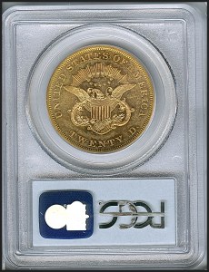 Liberty Double Eagle, $20, 1860 - , 8929, Reverse