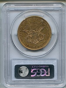 Liberty Double Eagle, $20, 1850 - , 8902, Reverse