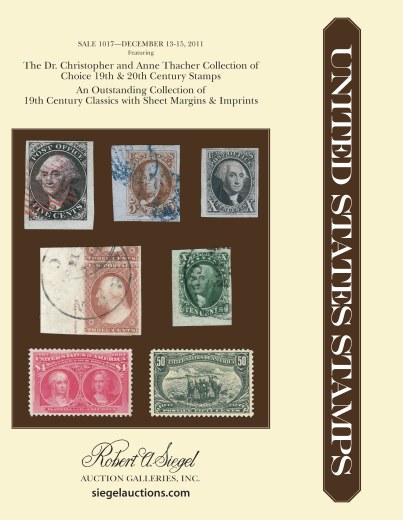 Catalog Cover Sale no. 1017 — Siegel Auction Galleries