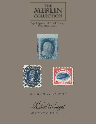 Catalog Cover Sale no. 1034 — Siegel Auction Galleries