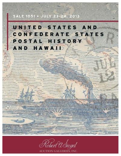 Catalog Cover Sale no. 1051 — Siegel Auction Galleries