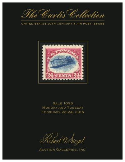Catalog Cover Sale no. 1093 — Siegel Auction Galleries