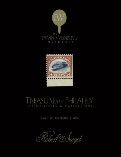 Catalog Cover Sale no. 1139 — Siegel Auction Galleries
