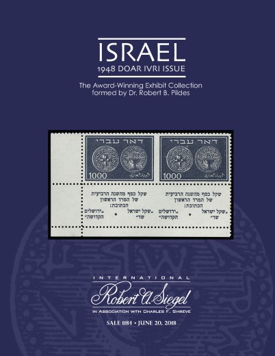 Catalog Cover Sale no. 1184 — Siegel Auction Galleries