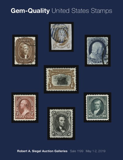 Catalog Cover Sale no. 1199 — Siegel Auction Galleries