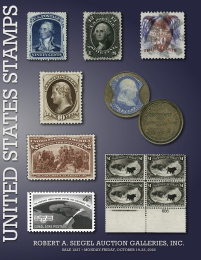 Catalog Cover Sale no. 1227 — Siegel Auction Galleries