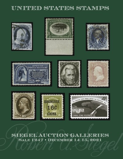 Catalog Cover Sale no. 1247 — Siegel Auction Galleries