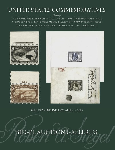 Catalog Cover Sale no. 1283 — Siegel Auction Galleries