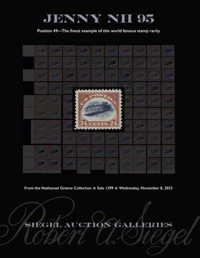 Catalog Cover Sale no. 1299 — Siegel Auction Galleries