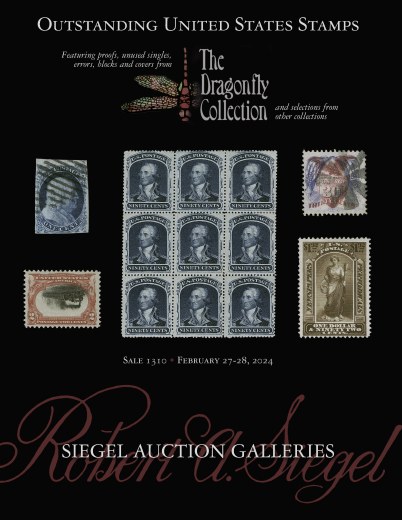 Catalog Cover Sale no. 1310 — Siegel Auction Galleries