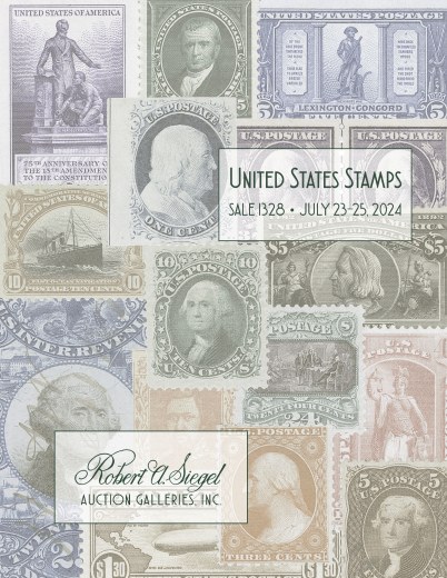 Catalog Cover Sale no. 1328 — Siegel Auction Galleries