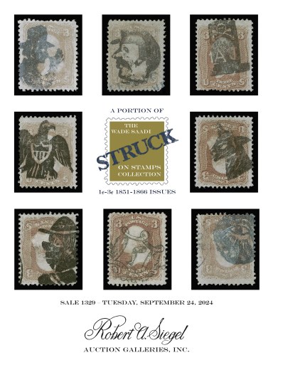 Catalog Cover Sale no. 1329 — Siegel Auction Galleries