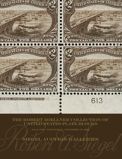 Catalog Cover Sale no. 1335 — Siegel Auction Galleries