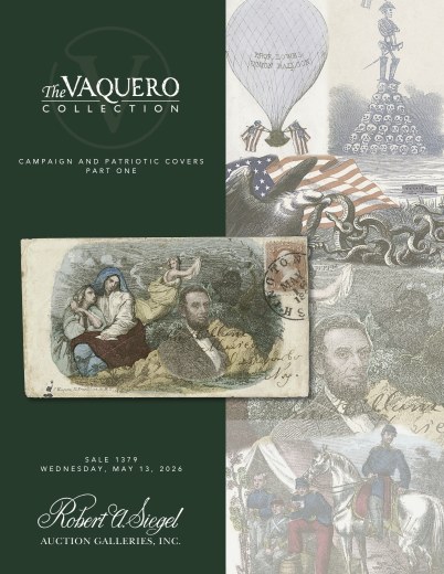 Catalog Cover Sale no. 1379 — Siegel Auction Galleries