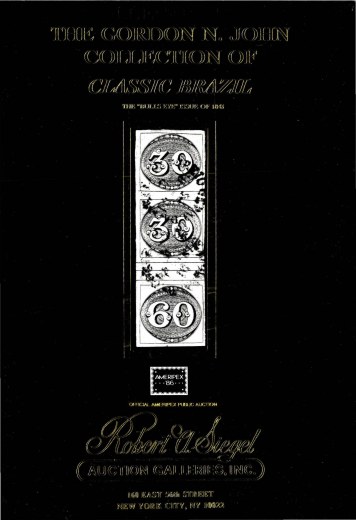 Catalog Cover Sale no. 663 — Siegel Auction Galleries