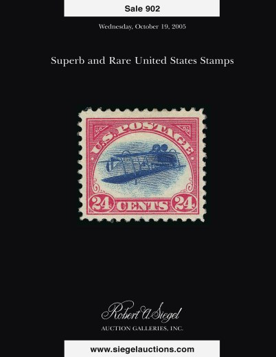Catalog Cover Sale no. 902 — Siegel Auction Galleries