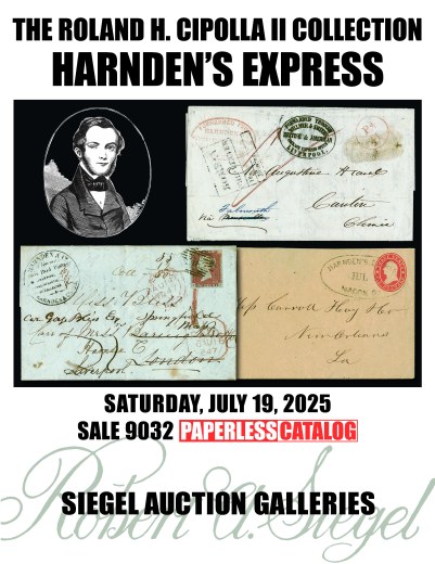 Catalog Cover Sale no. 9032 — Siegel Auction Galleries