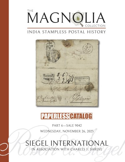 Catalog Cover Sale no. 9042 — Siegel Auction Galleries