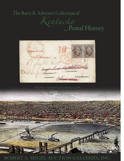 Catalog Cover Sale no. 981 — Siegel Auction Galleries