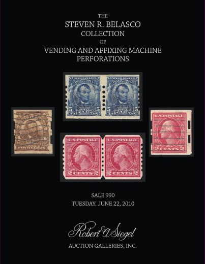 Catalog Cover Sale no. 990 — Siegel Auction Galleries