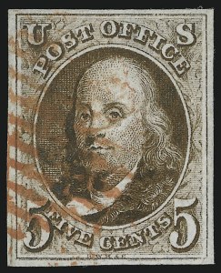 Sale 904, Lot 10, 1847 Issue
