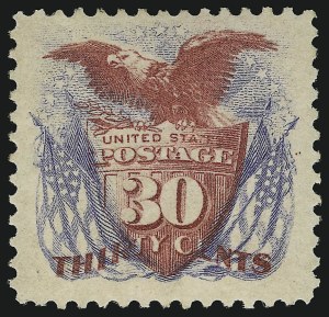 Sale Number 904, Lot Number 123, 1875 Re-Issue of 1869 Pictorial Issue