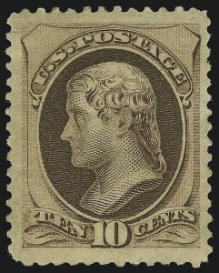 Sale 904, Lot 157, 1870-88 Bank Note Issues (Scott 179-218)